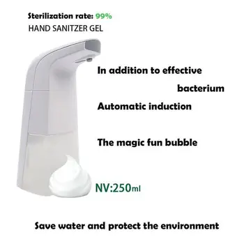 300ML Foam Sanitizer Machine Auto Liquid Dispenser Infrared Sensor Automatic Soap Dispenser Touchless Stand Foam Hand Washer
300ML Foam Sanitizer Machine Auto Liquid Dispenser Infrared Sensor Automatic Soap Dispenser Touchless Stand Foam Hand Washer