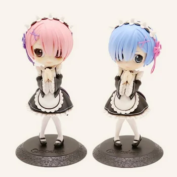 14cm Anime Figure Re: Zero Start From Different World Life Q ver. Rem Action Figures Girl doll Ram Figurine PVC Model Toys Gifts
14cm Anime Figure Re: Zero Start From Different World Life Q ver. Rem Action Figures Girl doll Ram Figurine PVC Model Toys Gifts
