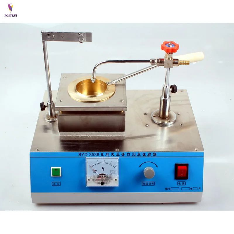Asphalt Cleveland flash point apparatus SYD-3536 asphalt ignition point tester open flash experiment machine 220V
Asphalt Cleveland flash point apparatus SYD-3536 asphalt ignition point tester open flash experiment machine 220V