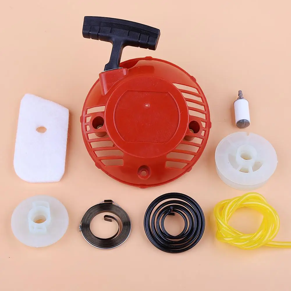 Recoil Pull Starter For Husqvarna 128LD 128C 128CD 128R Driver Pulley Spring Fuel Air Filter Line Kit Trimmer
Recoil Pull Starter For Husqvarna 128LD 128C 128CD 128R Driver Pulley Spring Fuel Air Filter Line Kit Trimmer