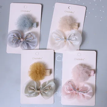 South Korea Children New Style Hair Accessories Headdress Baby restonic sha Ball bright yarn Bow Side Clip Safe Does Not Damage
South Korea Children New Style Hair Accessories Headdress Baby restonic sha Ball bright yarn Bow Side Clip Safe Does Not Damage
