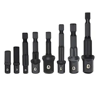 8Pcs Socket Joint Hexagon Shank Drill Bit Electric Screwdriver Steel Ball Conversion Rod Tool Set Chrome Vanadium Steel
8Pcs Socket Joint Hexagon Shank Drill Bit Electric Screwdriver Steel Ball Conversion Rod Tool Set Chrome Vanadium Steel