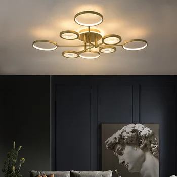 Moderm LED Ceiling Lights for Living room Bedroom lustre de plafond moderne luminaire plafonnier Avize Lustre Gold Ceiling Lamp
Moderm LED Ceiling Lights for Living room Bedroom lustre de plafond moderne luminaire plafonnier Avize Lustre Gold Ceiling Lamp