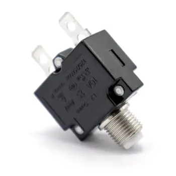 Set of 2 10 Amp Thermal Overload Protector, DC50V Push Reset Button Circuit Breaker with Clear Button Cap
Set of 2 10 Amp Thermal Overload Protector, DC50V Push Reset Button Circuit Breaker with Clear Button Cap