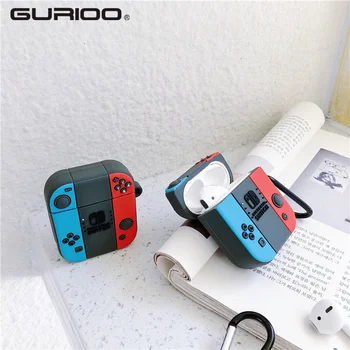Game switch Earphone Case for Apple Airpods 1 2 3 Protective Cover Silicone Accessories for Air pods Pro buletooth Cases Coque
Game switch Earphone Case for Apple Airpods 1 2 3 Protective Cover Silicone Accessories for Air pods Pro buletooth Cases Coque