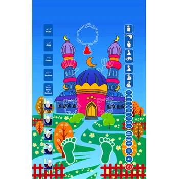Children Educational Prayer Mat Quran Word Reading Reader Mat Islamic Coran Muslim Prayer Read Digital Speaker Rug Kids Gift
Children Educational Prayer Mat Quran Word Reading Reader Mat Islamic Coran Muslim Prayer Read Digital Speaker Rug Kids Gift