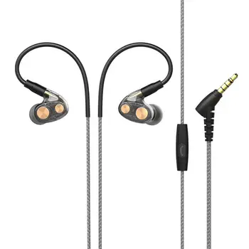 N35 Dual Moving Coil Moving Iron 3.5mm Jack Headphones In-Ear Wired Hifi Subwoofer
N35 Dual Moving Coil Moving Iron 3.5mm Jack Headphones In-Ear Wired Hifi Subwoofer