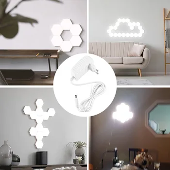 LED Lamp Plug Modular Touch Sensitive Lighting Hexagonal Night Light Lamps Plug Magnetic Decoration Wall Lamp EU Plug
LED Lamp Plug Modular Touch Sensitive Lighting Hexagonal Night Light Lamps Plug Magnetic Decoration Wall Lamp EU Plug