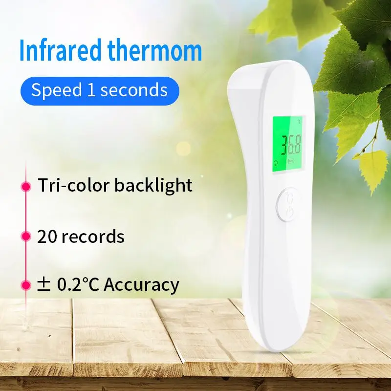 Medical Digital IR Infrared Forehead Thermometer Gun Non-Contact Adult Baby Thermometer Test (Without Battery)
Medical Digital IR Infrared Forehead Thermometer Gun Non-Contact Adult Baby Thermometer Test (Without Battery)