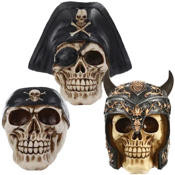 Creative Human One-Eyed Pirate Skull Replica Resin Crafts Skull Model Modern Home Decor Aquarium Ornament
Creative Human One-Eyed Pirate Skull Replica Resin Crafts Skull Model Modern Home Decor Aquarium Ornament