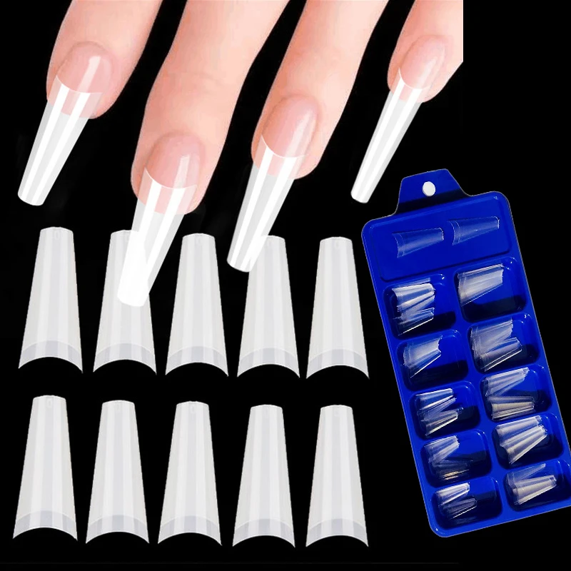 White Clear French False Acrylic Nail Tips Full/Half Cover Tips Coffin Fake Nails UV Gel Manicure Fake Nail Tips
White Clear French False Acrylic Nail Tips Full/Half Cover Tips Coffin Fake Nails UV Gel Manicure Fake Nail Tips
