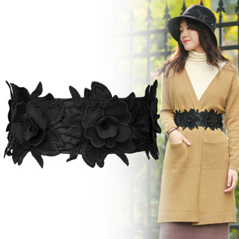 2020 New Elegant Belt Autumn Sexy Women White/Black Hollow Elastic Peplum Belt Wide Bukle Waistband Women Waist Skirt
2020 New Elegant Belt Autumn Sexy Women White/Black Hollow Elastic Peplum Belt Wide Bukle Waistband Women Waist Skirt