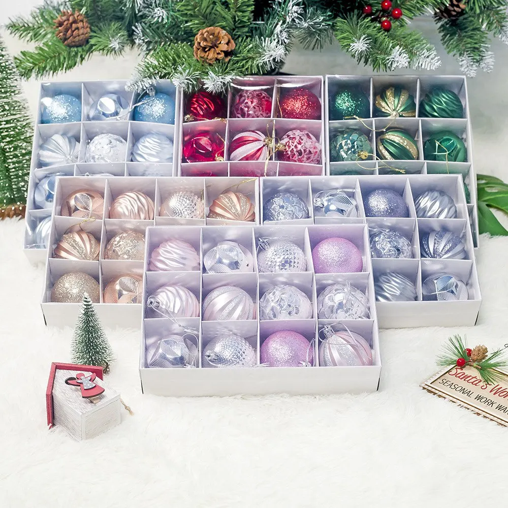 12Pcs Christmas Tree Decor Ball 55Mm Bauble Xmas Party Hanging Ball Christmas Ball for Home Christmas Decorations
12Pcs Christmas Tree Decor Ball 55Mm Bauble Xmas Party Hanging Ball Christmas Ball for Home Christmas Decorations