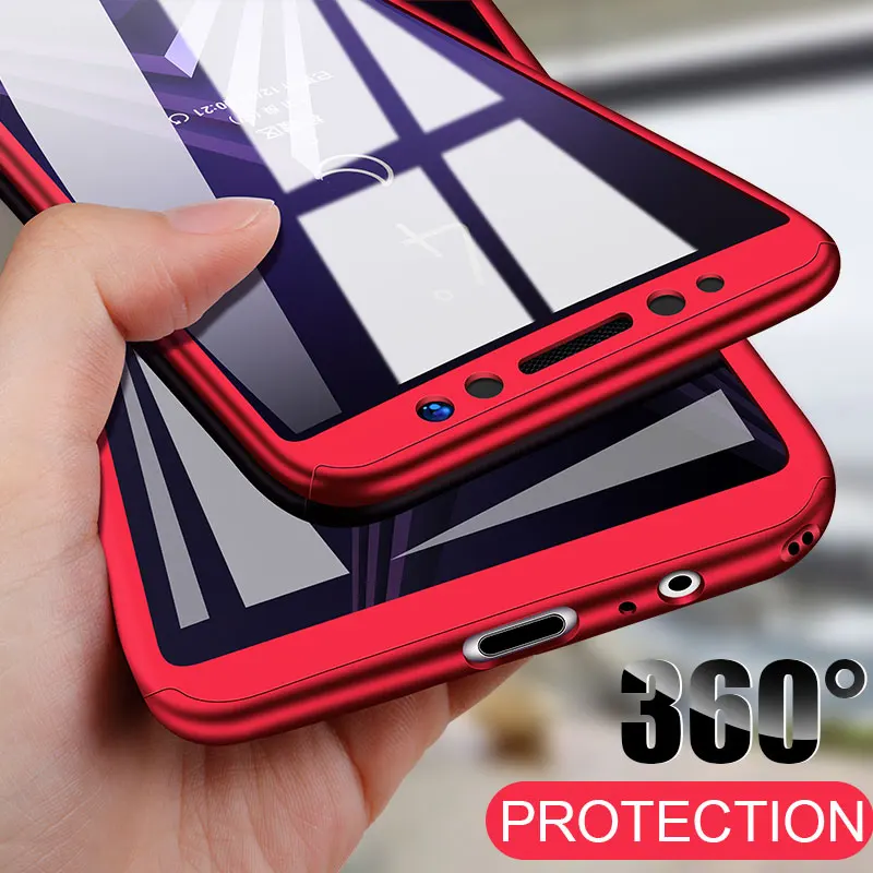 360 ударопрочный чехол с полным покрытием для телефона Samsung Galaxy Note 10 Pro 9 8 S10E S10 S9 S8 Plus