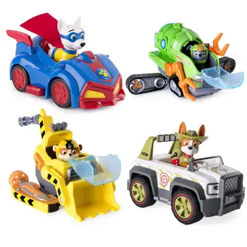 2020 Genuine Paw Patrol VEHICLE FIGURE Everest tracker Apollo Skye Ryder chase marshall rocky sea patrol toys kids gift no box