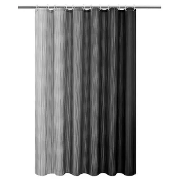 Waterproof Shower Curtain Gradient Gray Pattern Mildew Resistant Partition Drape Decors Protect Personal Privacy Bathroom Supply
Waterproof Shower Curtain Gradient Gray Pattern Mildew Resistant Partition Drape Decors Protect Personal Privacy Bathroom Supply