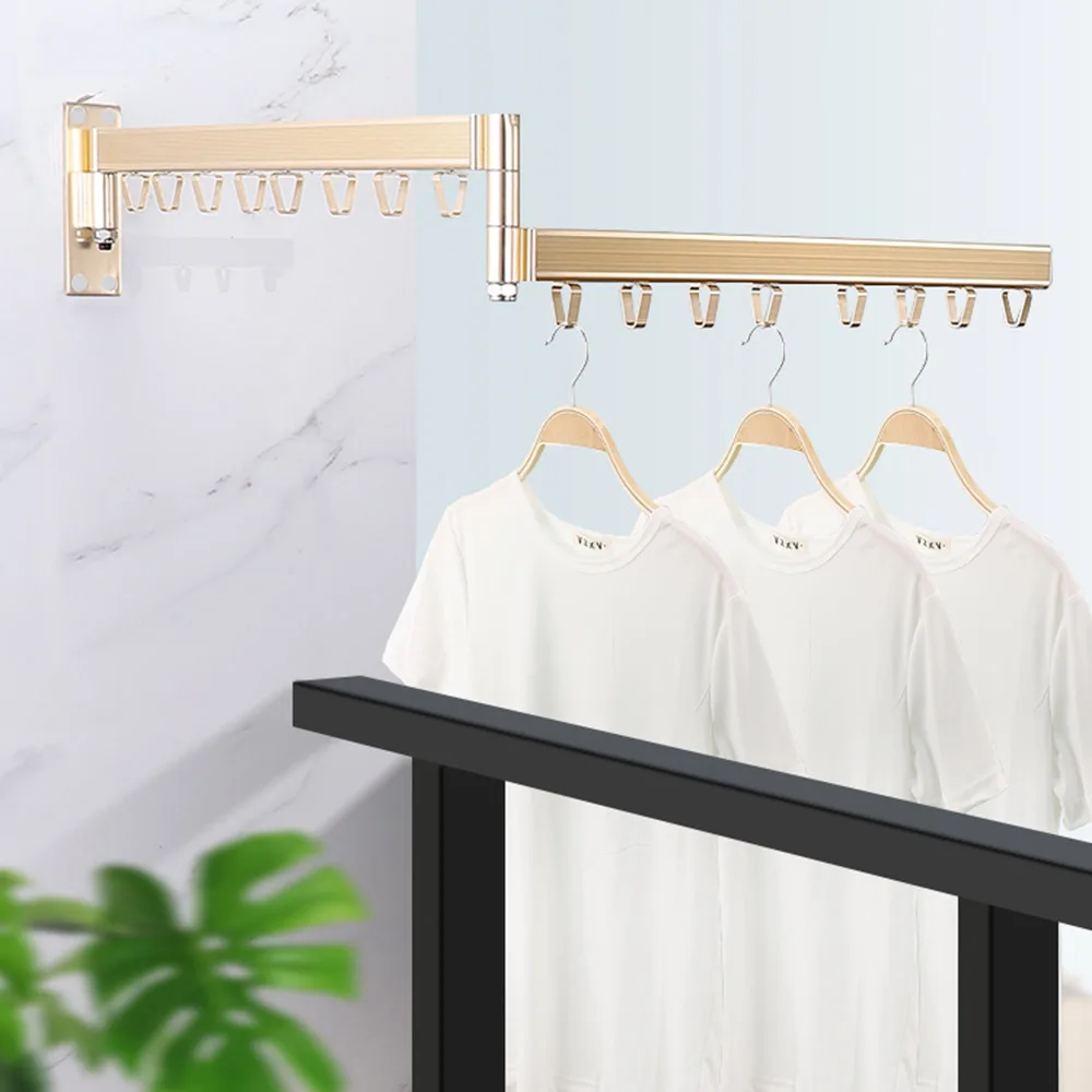 Folding Wall Mounted Clothes Hanger Outdoor Balcony Multi-function Drying Rack Retractable Invisible Folding Clothes Hanger 1PCS
Folding Wall Mounted Clothes Hanger Outdoor Balcony Multi-function Drying Rack Retractable Invisible Folding Clothes Hanger 1PCS
