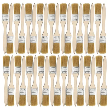 36 Pack of 1 Inch (24mm) Paint Brushes and Chip Paint Brushes for Paint Stains Varnishes Glues and Gesso
36 Pack of 1 Inch (24mm) Paint Brushes and Chip Paint Brushes for Paint Stains Varnishes Glues and Gesso