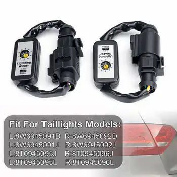 2Pcs Black Dynamic Turn Signal Indicator LED Taillight Add-on Module Cable Wire Harness For AUDI A5 S5 RS5 12~19 Tail Light
2Pcs Black Dynamic Turn Signal Indicator LED Taillight Add-on Module Cable Wire Harness For AUDI A5 S5 RS5 12~19 Tail Light