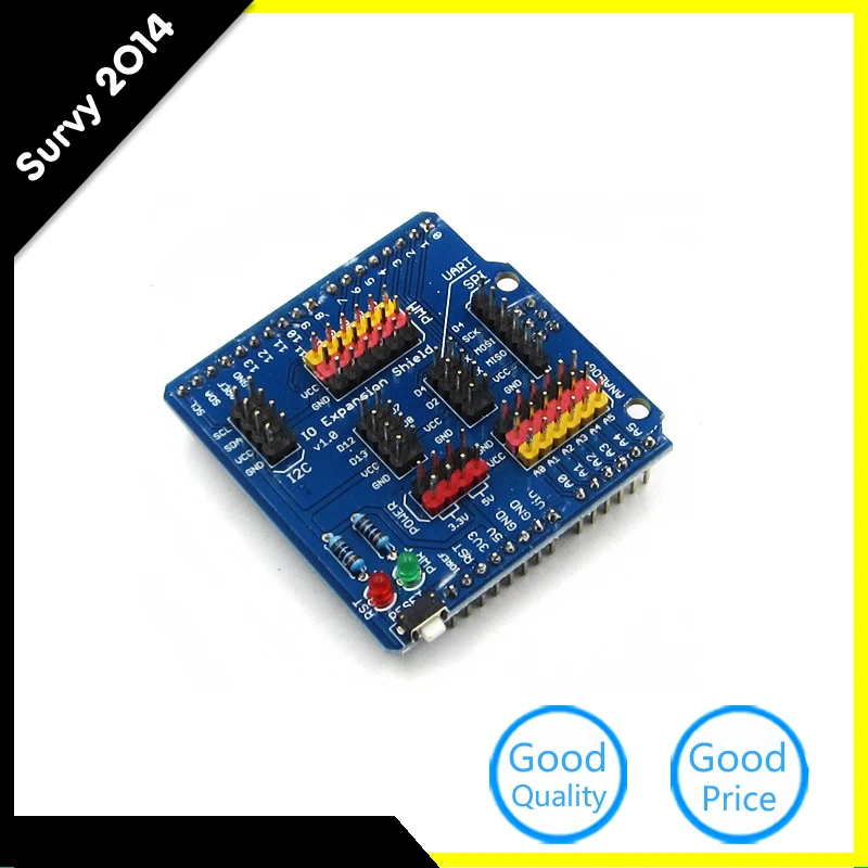 1 Pcs I/O Extension Board Sensor Expansion Board For Arduino Uno Mega2560 diy electronics
1 Pcs I/O Extension Board Sensor Expansion Board For Arduino Uno Mega2560 diy electronics