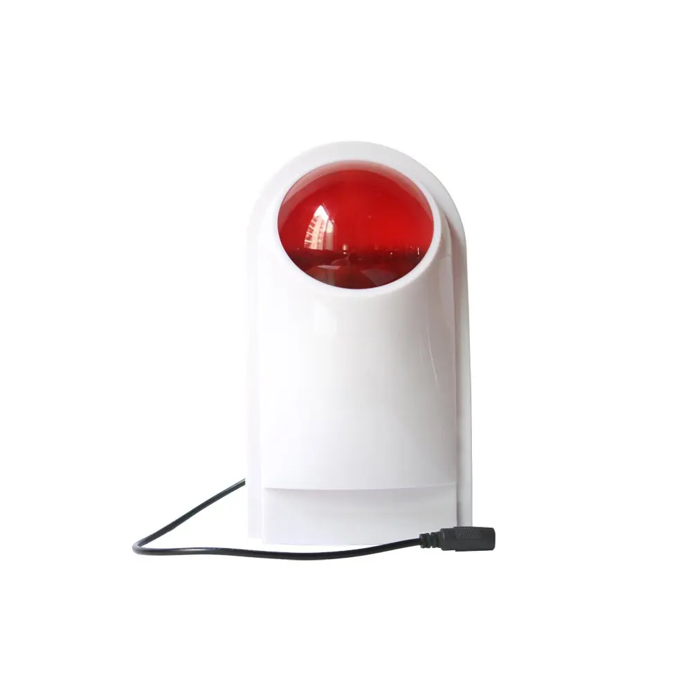 104 Wireless Flash Strobe Outdoor Sound Siren Red Light for Home Security Protect Alarm System
104 Wireless Flash Strobe Outdoor Sound Siren Red Light for Home Security Protect Alarm System