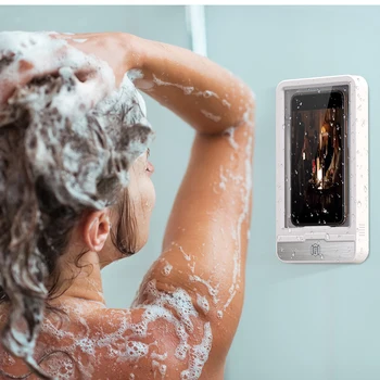 Universal WaterProof Cell Phone Case Stick On Wall Hung Mounted Stand Holder Storage Water Proof Air Box Rack For Mobile Phone
Universal WaterProof Cell Phone Case Stick On Wall Hung Mounted Stand Holder Storage Water Proof Air Box Rack For Mobile Phone