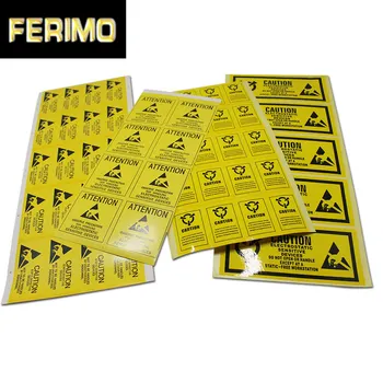 500pcs ATTENTION CAUTION Printed Anti-static Warning Sticker Self Adhesive Label ESD Anti Static For Sensitive Device 4 Type
500pcs ATTENTION CAUTION Printed Anti-static Warning Sticker Self Adhesive Label ESD Anti Static For Sensitive Device 4 Type