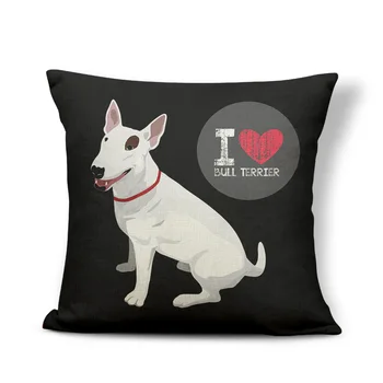 Lovely Bull Terrier Beagle Cushion Covers Boston Terrier Boxer Dog Pillow Cases Bulldog Cat Chihuahua Doberman Home Decor 43 cm
Lovely Bull Terrier Beagle Cushion Covers Boston Terrier Boxer Dog Pillow Cases Bulldog Cat Chihuahua Doberman Home Decor 43 cm