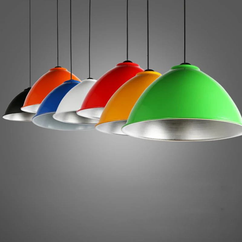 Simple modern industrial style creative personality mining lampshade bar restaurant color lampshade
Simple modern industrial style creative personality mining lampshade bar restaurant color lampshade