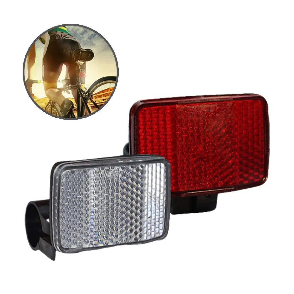 Bicycle Reflector Front & Rear Red & White Reflectors Safety Reflector Tail Light Headlights Mountain Road Bike Accessories
Bicycle Reflector Front & Rear Red & White Reflectors Safety Reflector Tail Light Headlights Mountain Road Bike Accessories