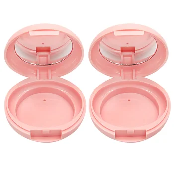 1 Set of 2pcs Refillable Empty Loose Powder Box with Mirror Makeup Case Blusher Cosmetic Container DIY Beauty Tool Jar (Pink, N
1 Set of 2pcs Refillable Empty Loose Powder Box with Mirror Makeup Case Blusher Cosmetic Container DIY Beauty Tool Jar (Pink, N