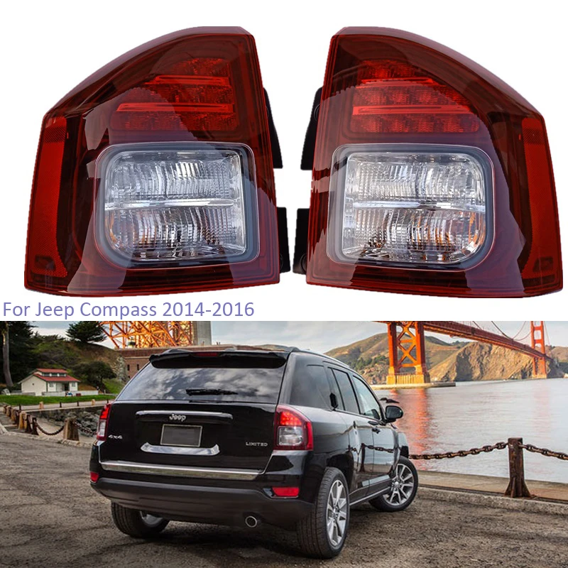 YTCLIN Tail Light for Jeep Compass 2014-2016 Replacement Parts External Rear Brake Light Reversing Car Light Assembly
YTCLIN Tail Light for Jeep Compass 2014-2016 Replacement Parts External Rear Brake Light Reversing Car Light Assembly