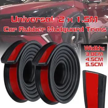 Universal Rubber Car Wheel Arch Protector Mouldings Anti-collision Mudguard Car Wheel Protection Wheel Sticker 1.5Mx4.5CM/5.5CM
Universal Rubber Car Wheel Arch Protector Mouldings Anti-collision Mudguard Car Wheel Protection Wheel Sticker 1.5Mx4.5CM/5.5CM
