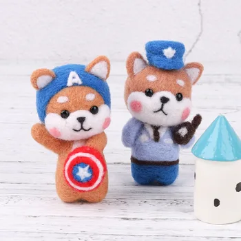 Relax Handmade Diy Craft kit Material Wool Felt Animals Package Doll Cat Needle Felting
Relax Handmade Diy Craft kit Material Wool Felt Animals Package Doll Cat Needle Felting