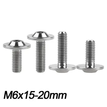 Xingxi Titanium Ti Bolt M6X15 20mm Torx Head Screw for Riding Bicycle Brake level Stem Bike Parts Fasteners 
Xingxi Titanium Ti Bolt M6X15 20mm Torx Head Screw for Riding Bicycle Brake level Stem Bike Parts Fasteners
