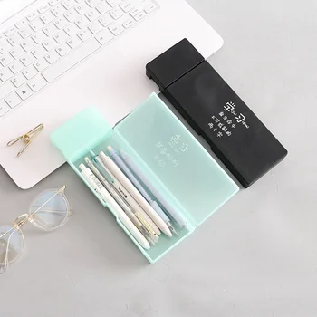 Korea Creative Stationery Four Sizes Concise Solid Translucent Simple Style Pure Color Pencil Box Student Articles Pencil Case
Korea Creative Stationery Four Sizes Concise Solid Translucent Simple Style Pure Color Pencil Box Student Articles Pencil Case
