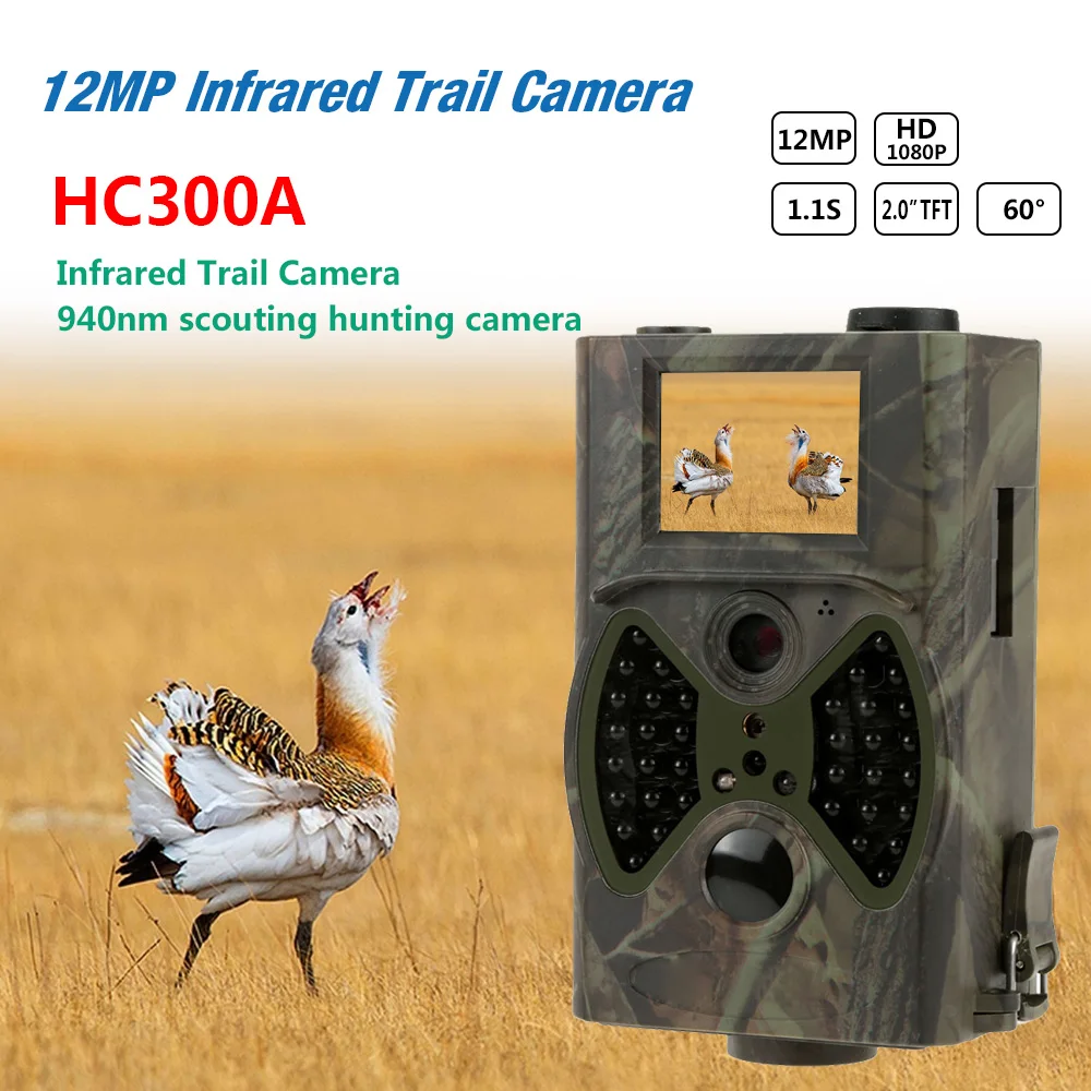 SUNTEKCAM Camera Hunting Trail HC300A 12MP Night Vision 1080P Video Wildlife Camera Cams for Hunter Photos Trap Surveillance
SUNTEKCAM Camera Hunting Trail HC300A 12MP Night Vision 1080P Video Wildlife Camera Cams for Hunter Photos Trap Surveillance