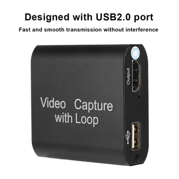4K USB 2.0 HDMI HD Capture Acquisition Card Box Video Recorder Digital Converter Hot
4K USB 2.0 HDMI HD Capture Acquisition Card Box Video Recorder Digital Converter Hot