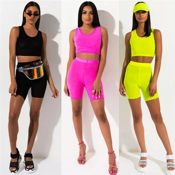 2PCS Women Ladies Crop Tops High Waist Shorts Two Piece Set Sexy Fashion Tracksuit Beach Party Wear Summer 2 Piece Set
2PCS Women Ladies Crop Tops High Waist Shorts Two Piece Set Sexy Fashion Tracksuit Beach Party Wear Summer 2 Piece Set
