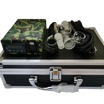 Best Quartz Enail Dab Kit Electric Dab Rig Wax Pen Green Camouflage PID Controller with Heater Coil Quartz Nail for Glass Bongs
Best Quartz Enail Dab Kit Electric Dab Rig Wax Pen Green Camouflage PID Controller with Heater Coil Quartz Nail for Glass Bongs