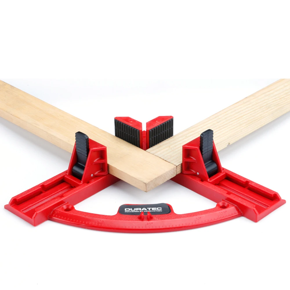 Hot DUR Fast Woodworking Right Angle Clip 90 degree angle ruler drawer for Picture Frame Fish Tank Clip DIY Aluminum Ruler