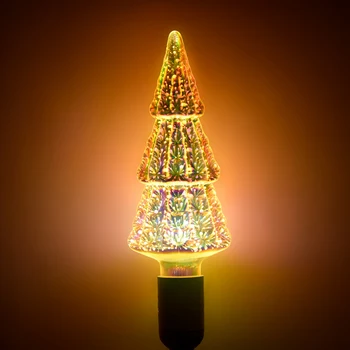 Newest Arrival Firework Light Bulb 3D Colorful Christmas Tree Decorative LED Bulb for Party Home Holiday
Newest Arrival Firework Light Bulb 3D Colorful Christmas Tree Decorative LED Bulb for Party Home Holiday