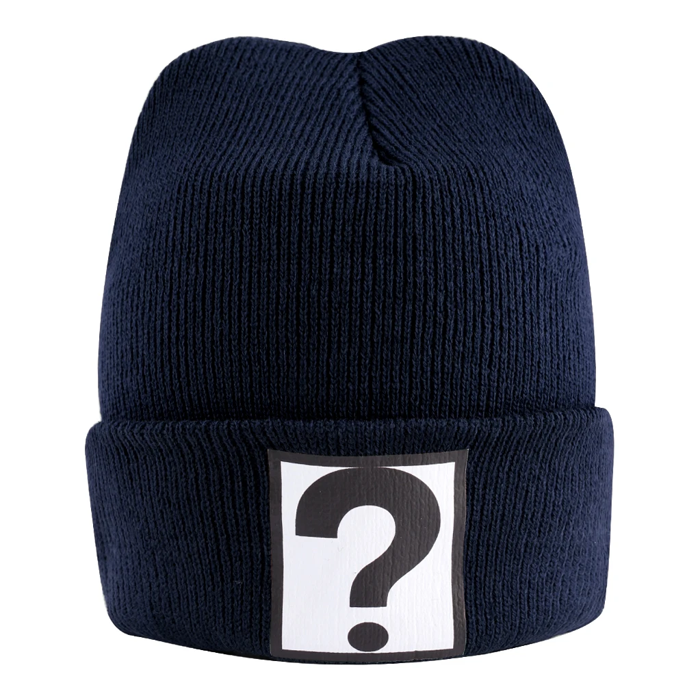 Women's Winter Knitted Cap Ladies Spring Hat Bonnet Question Mark Symbol Print Hip Hop Beanie Men Streetwear Elastic Outdoor
Women's Winter Knitted Cap Ladies Spring Hat Bonnet Question Mark Symbol Print Hip Hop Beanie Men Streetwear Elastic Outdoor