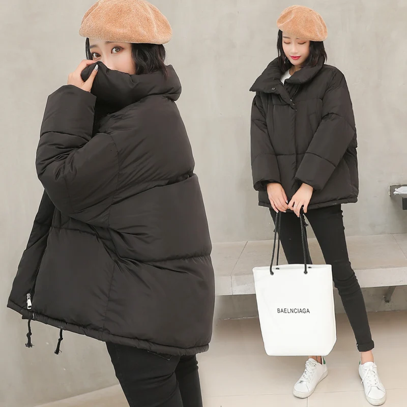 Winter Loose Coat Down Cotton Oversize Cotton-padded Jacket Tide Ins Bread Serve Woman Short Fund Thick And Disorderly Student
Winter Loose Coat Down Cotton Oversize Cotton-padded Jacket Tide Ins Bread Serve Woman Short Fund Thick And Disorderly Student