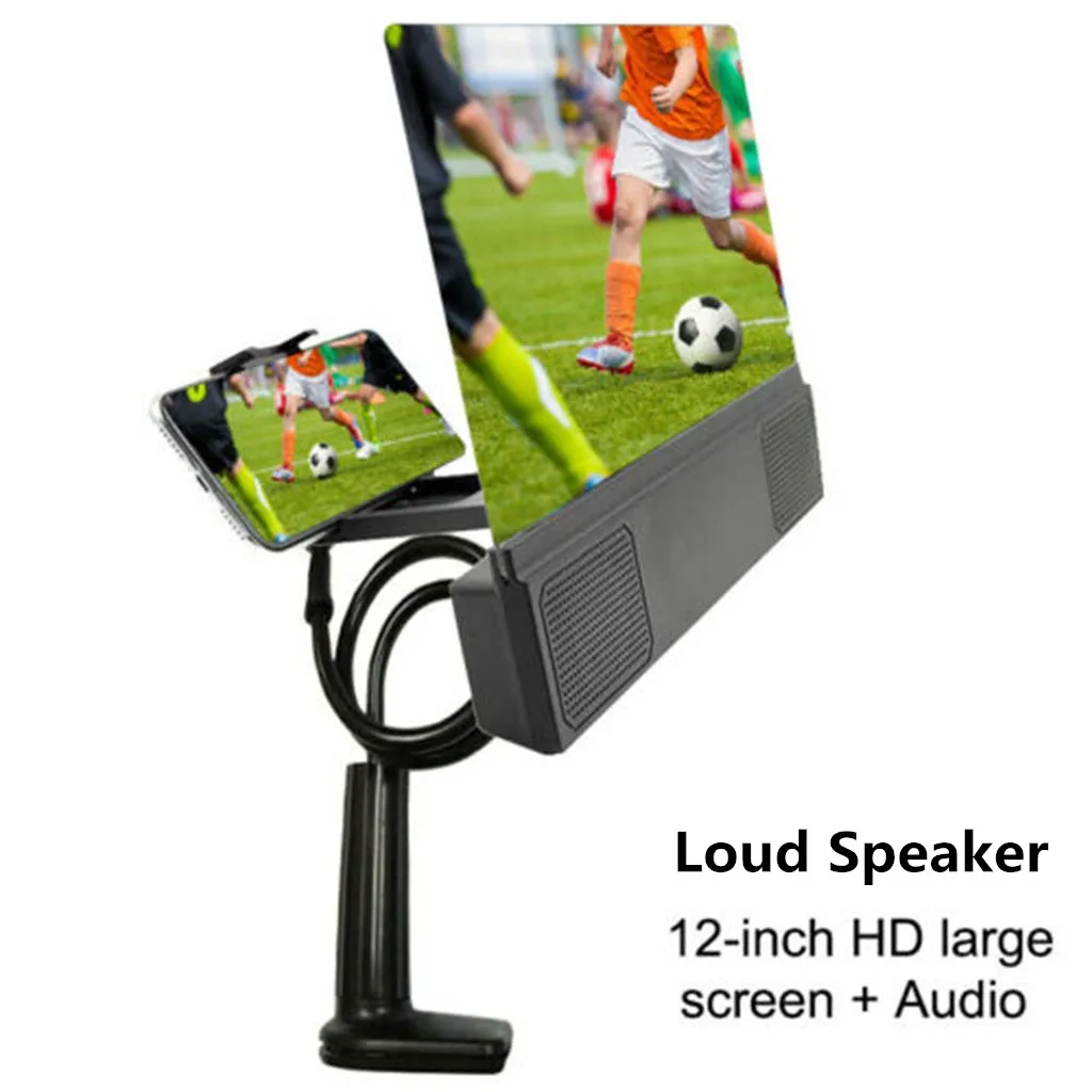 L5 Mobile Phone Bracket Speaker HD Phone Screen Magnifier Stereoscopic Amplifying Desktop Adjustable with Speaker For iPhone
L5 Mobile Phone Bracket Speaker HD Phone Screen Magnifier Stereoscopic Amplifying Desktop Adjustable with Speaker For iPhone