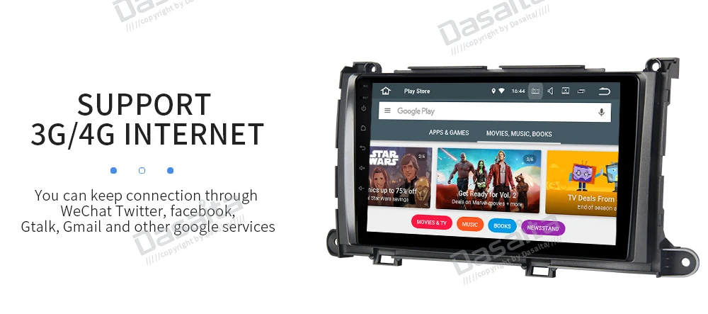 Discount 9" IPS Touch Screen Car Multimedia Player System for Toyota Sienna XL30 2010 2011 2012 2013 2014 with Android 9.0 GPS Navigator 9