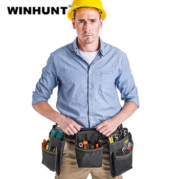 WINHUNT Multifunction Tool Bag 1680D Double Layers Oxford Fabric Repair Bags Waist Pack Bag For Electrician Household With Belt
WINHUNT Multifunction Tool Bag 1680D Double Layers Oxford Fabric Repair Bags Waist Pack Bag For Electrician Household With Belt