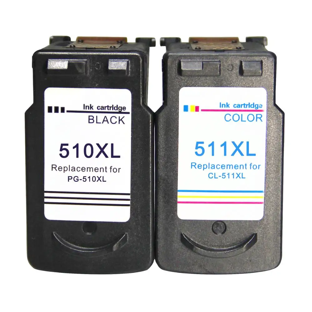 Remanufactured Canon PG-510 CL-511 XL ink Cartridges for Canon Pixma IP2700 MP240 MP270 MP280 MP490 MP495 MX320 MX340
Remanufactured Canon PG-510 CL-511 XL ink Cartridges for Canon Pixma IP2700 MP240 MP270 MP280 MP490 MP495 MX320 MX340