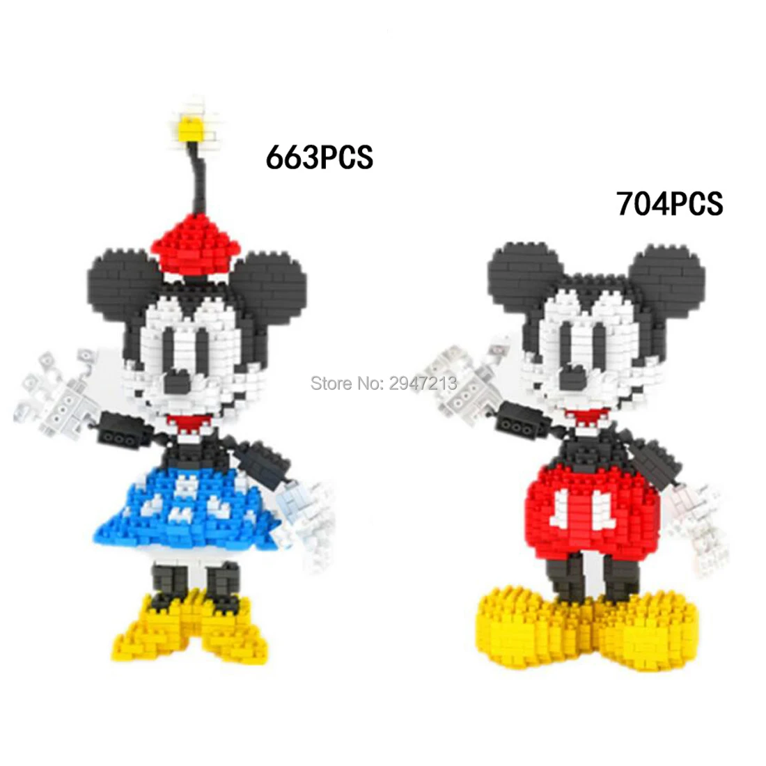 hot LegoINGlys creators Classic cartoon Anime mickey Minnie mouse model mini micro diamond building blocks nano bricks toys gift
hot LegoINGlys creators Classic cartoon Anime mickey Minnie mouse model mini micro diamond building blocks nano bricks toys gift