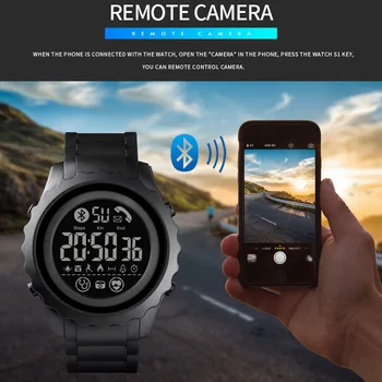 SKMEI Smart Watch For IOS Android Sleeping Monitor Call Remind Smartwatch Luxury Calorie Sport Wrist watch Men's Watches
SKMEI Smart Watch For IOS Android Sleeping Monitor Call Remind Smartwatch Luxury Calorie Sport Wrist watch Men's Watches